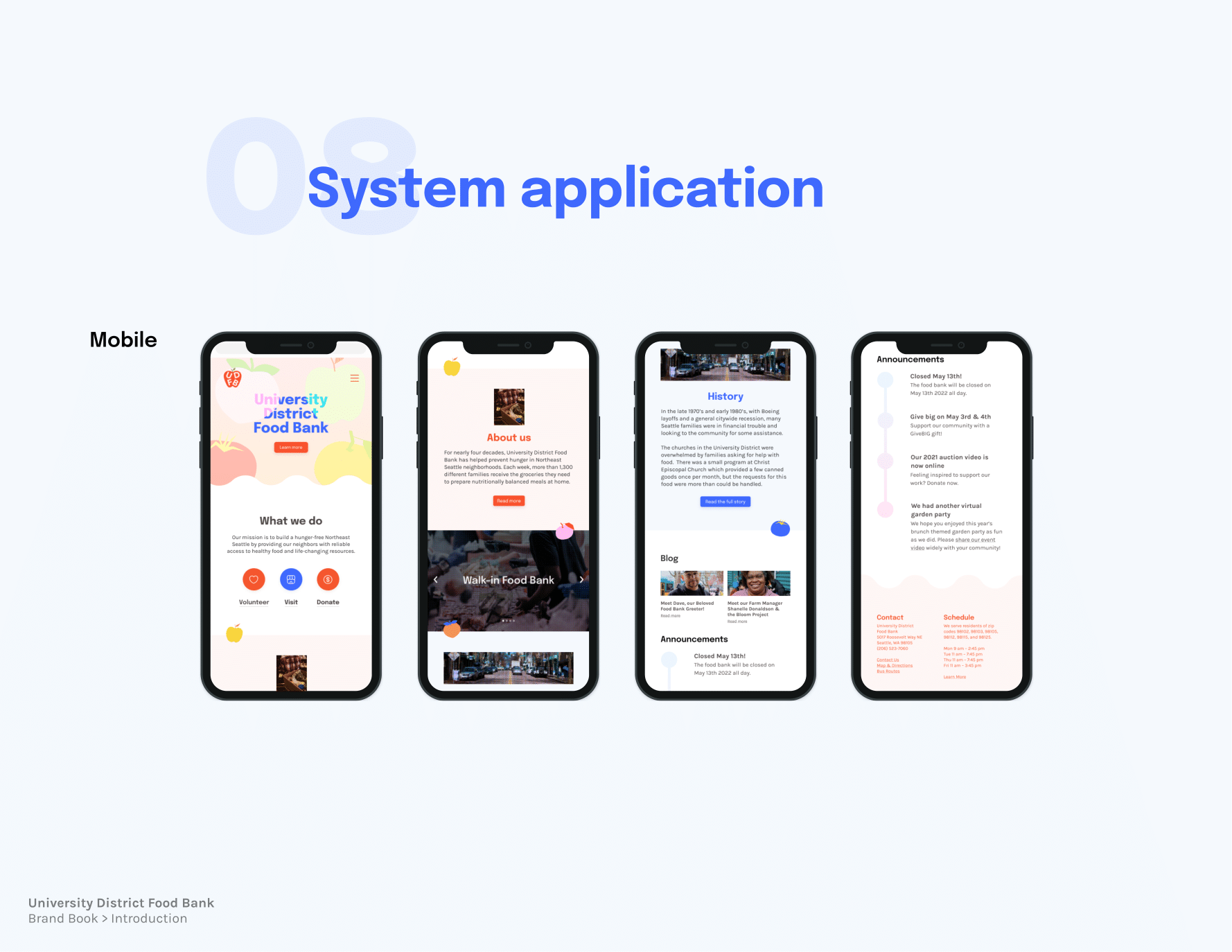 Page 13: System application, the same principle but shown in a more compact mobile version