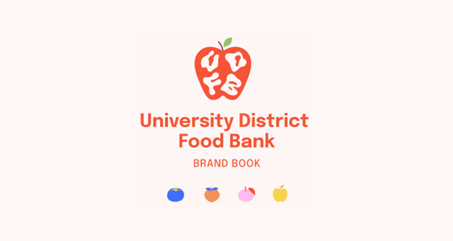 Preview image for the University District Food Bank brand book